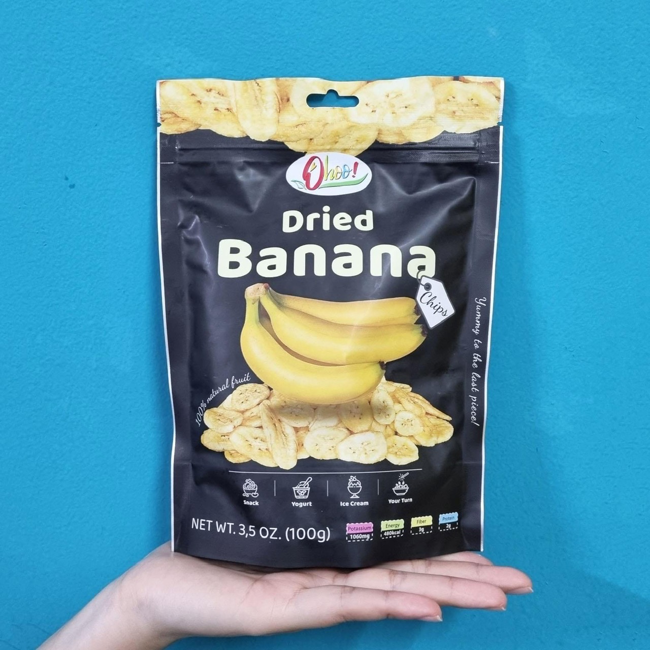 Chuối sấy giòn Tùng Nam 100g